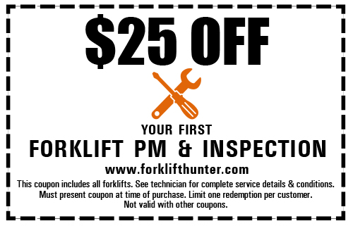 Discount Forklifts Coupons Forklift Hunter